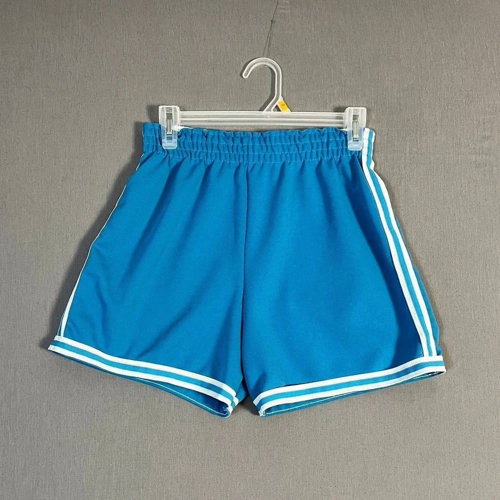 Vintage Sports Belle Two Piece School Athletic Set XL Blue Polyester EUC